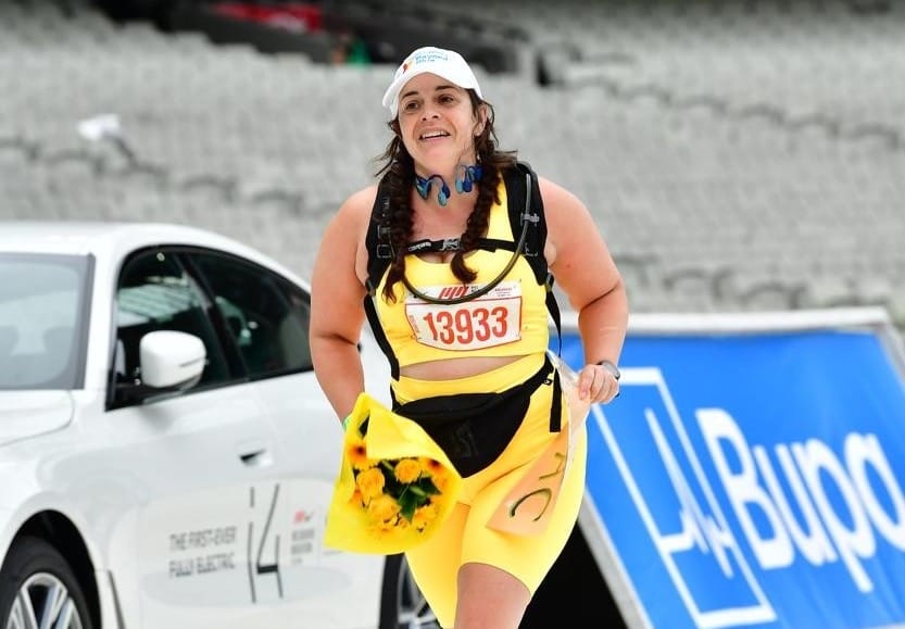 Jacqui’s marathon effort