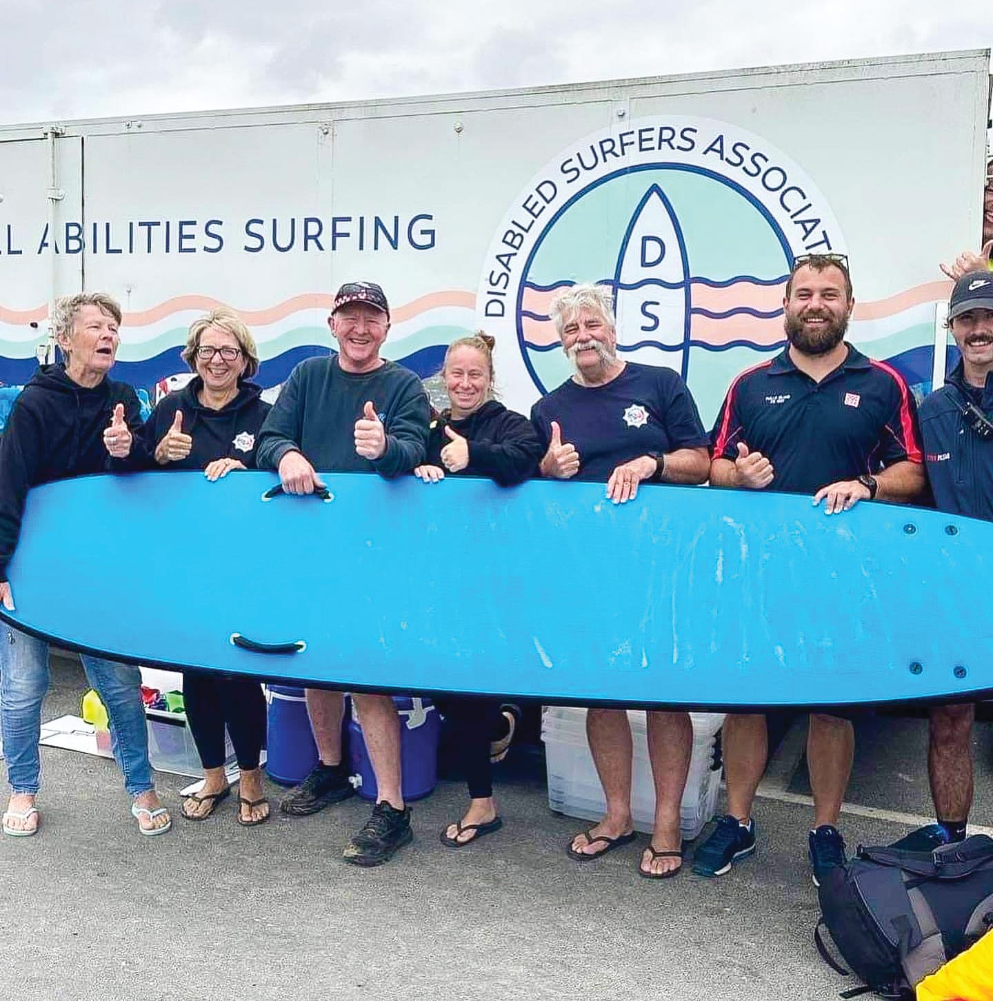 On the waves with Disabled Surfers