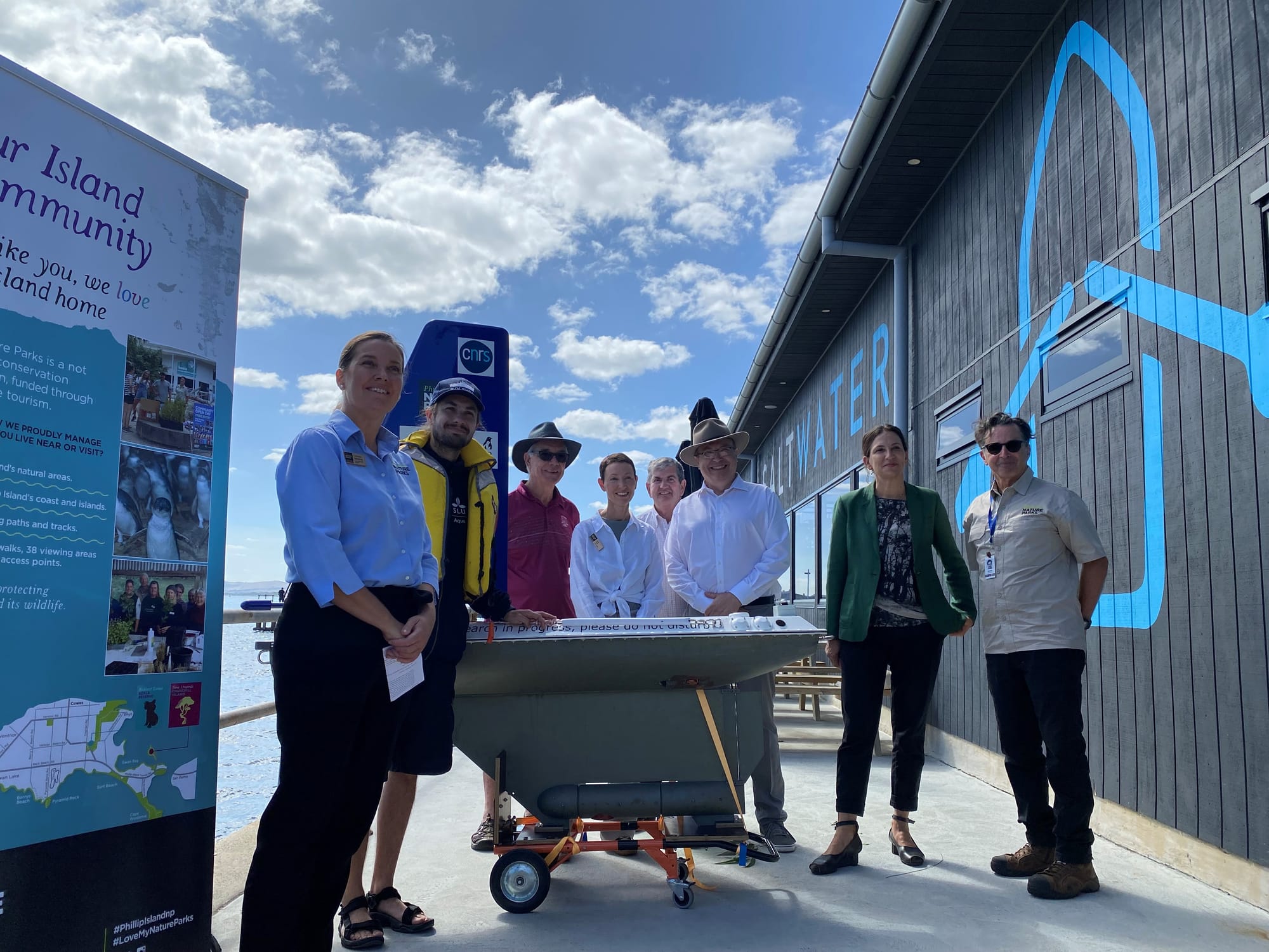 Australia's first penguins research drone launched