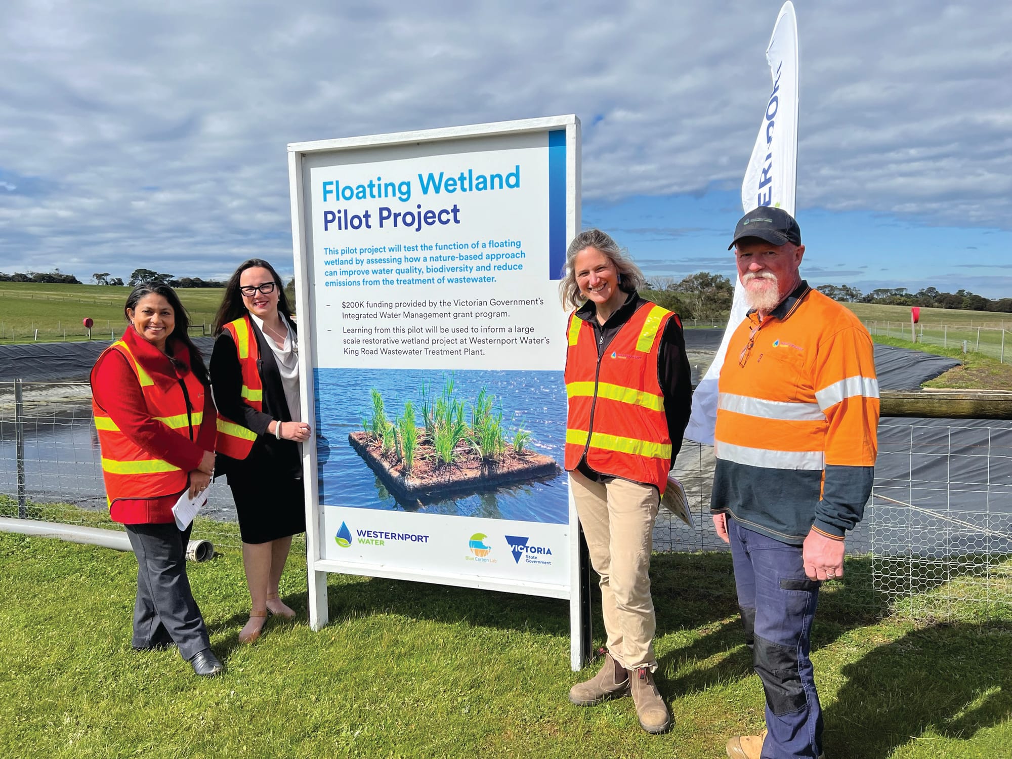 Floating wetlands and improved water security