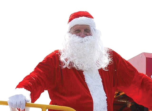 Santa comes to town