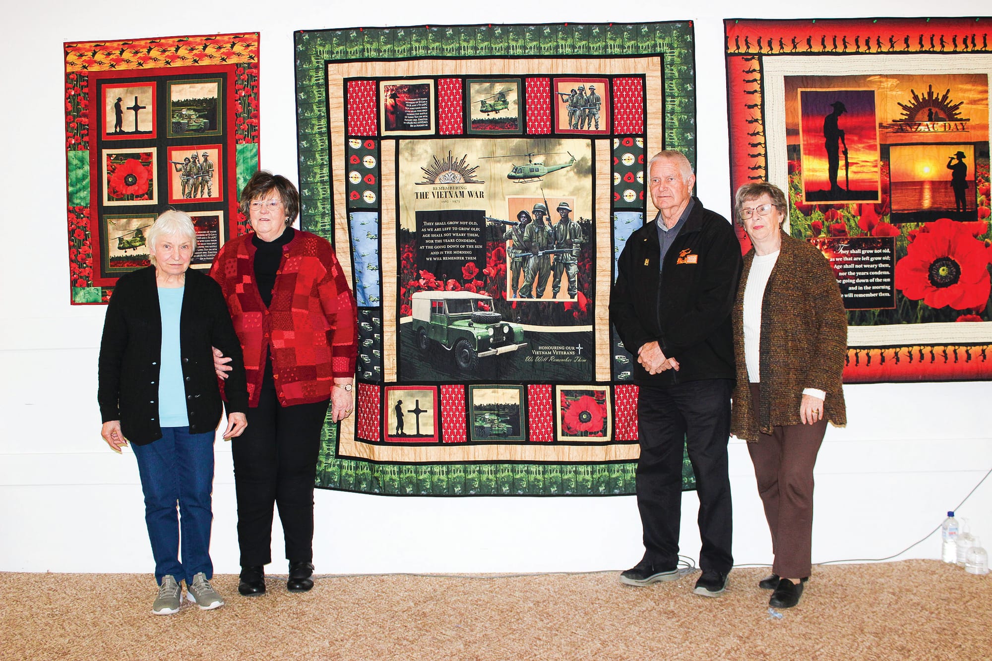 Patchworkers honour veterans
