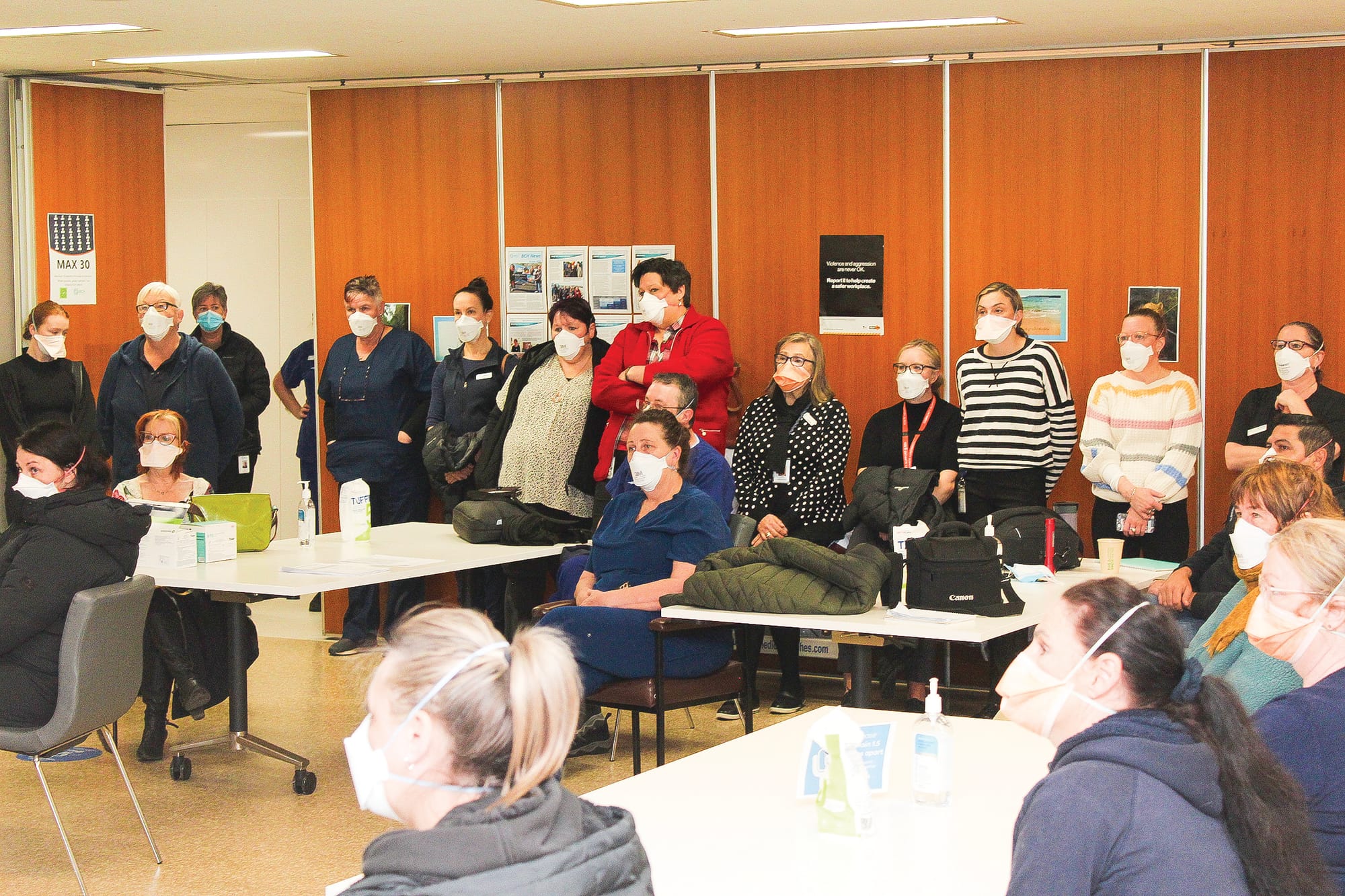 Bass Coast Health’s community spirit turns on with power off