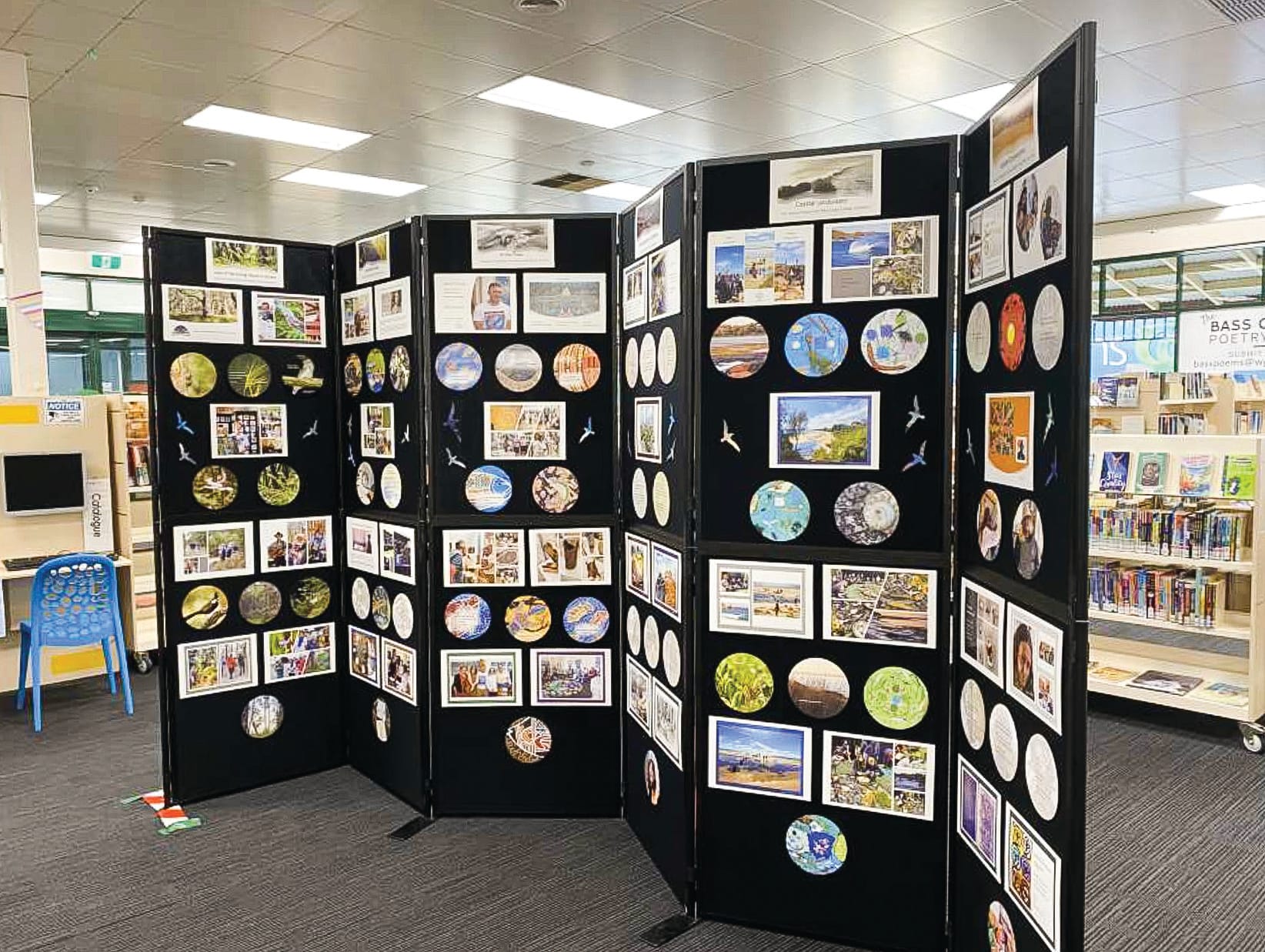 Eco art on display at San Remo library