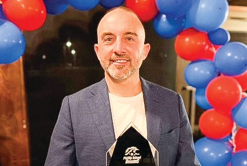 Geoff Russell honoured with Life Membership