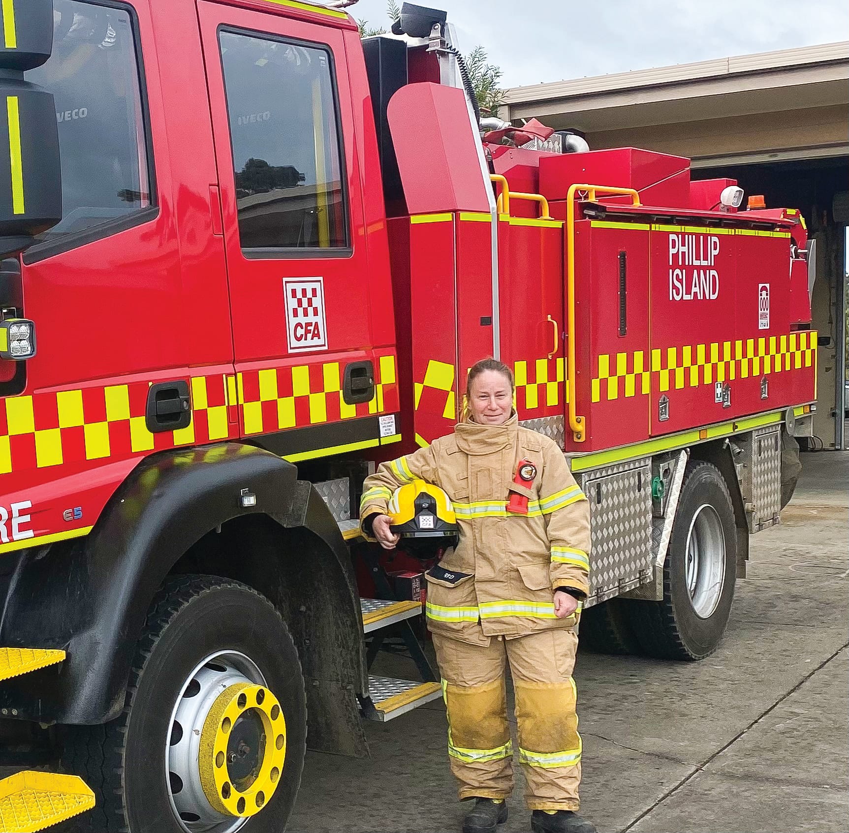 CFA volunteers take on toughest climb