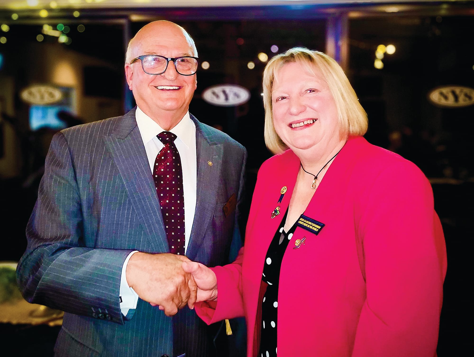 New Rotary president welcomed