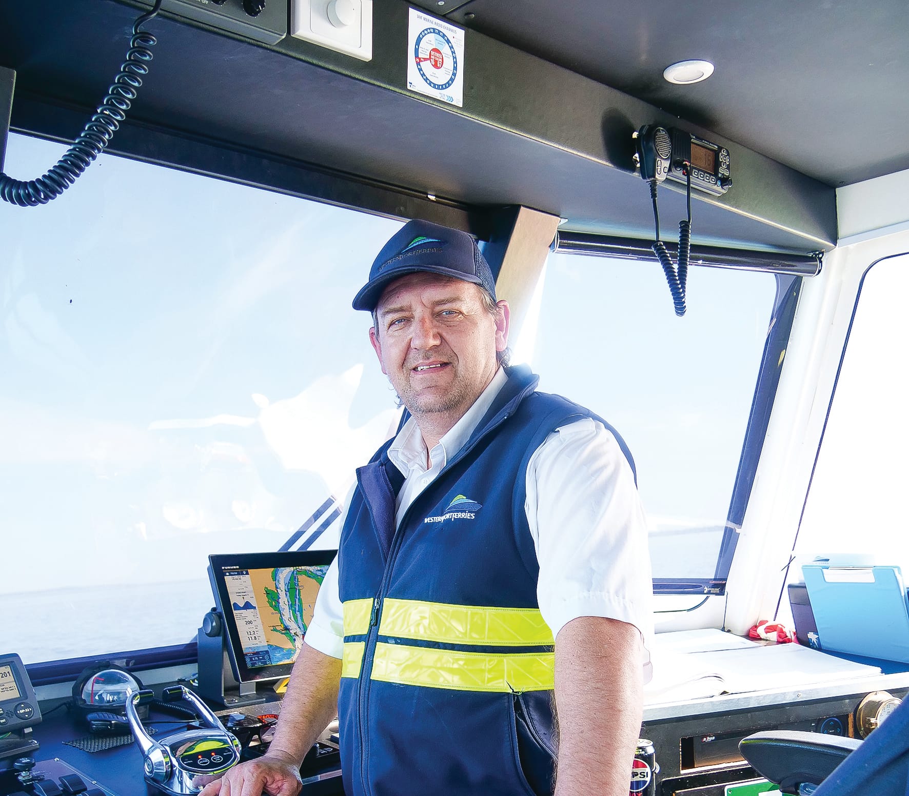 Meet Western Port's ferry captain