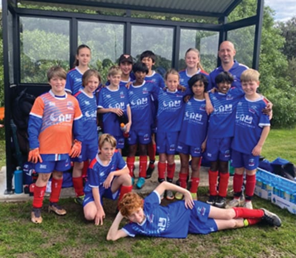 Soccer U12 Blue through to soccer Grand Final