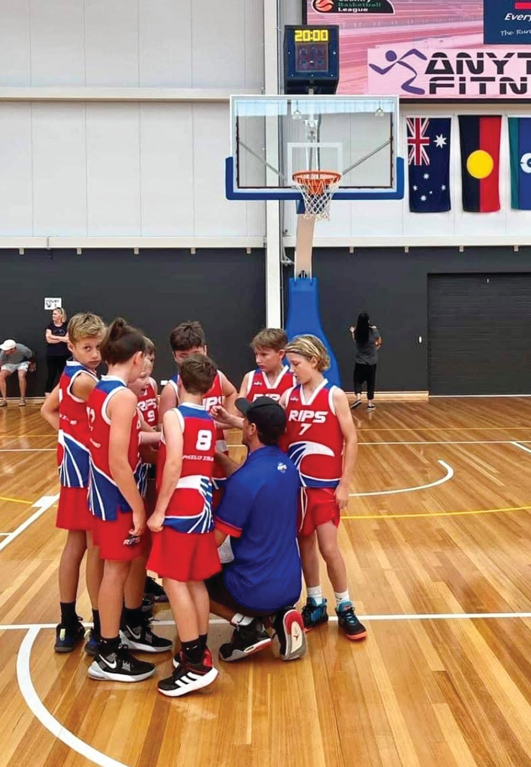 U12 Boys RIPS runners up - Traralgon basketball Tournament