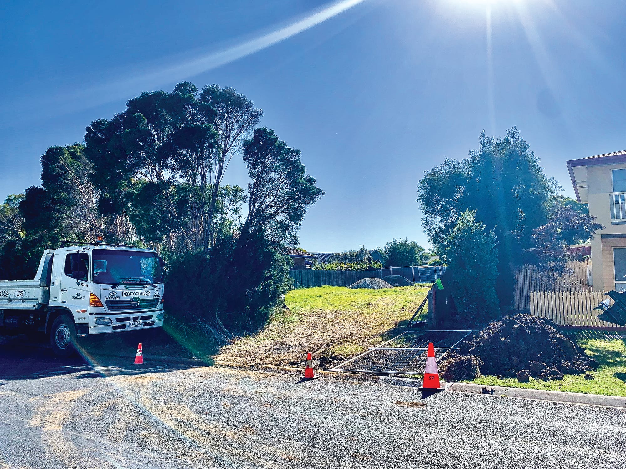 Drainage renewal works for Settlement Road in Cowes