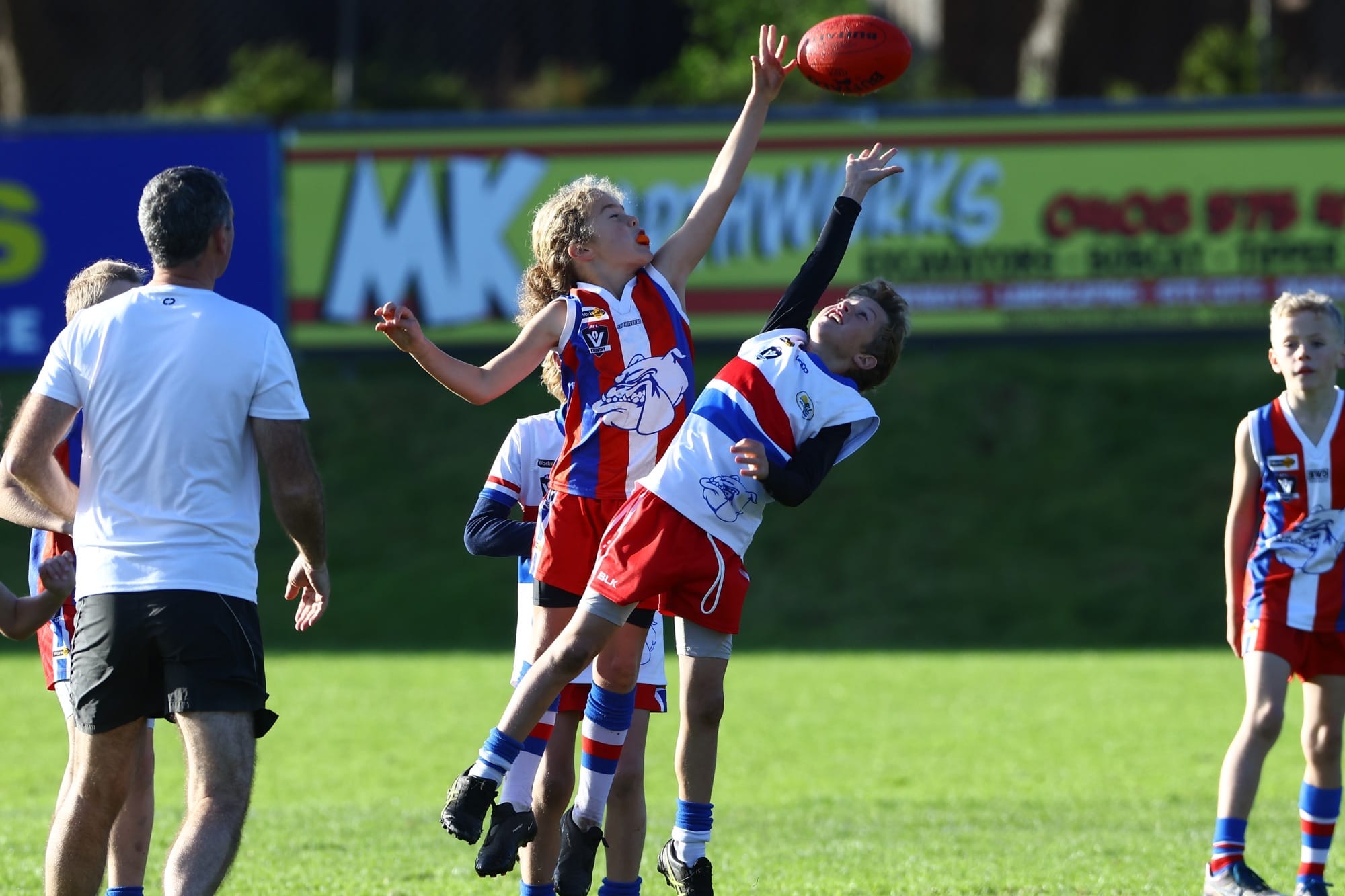 Congratulations all round - U10 Blue