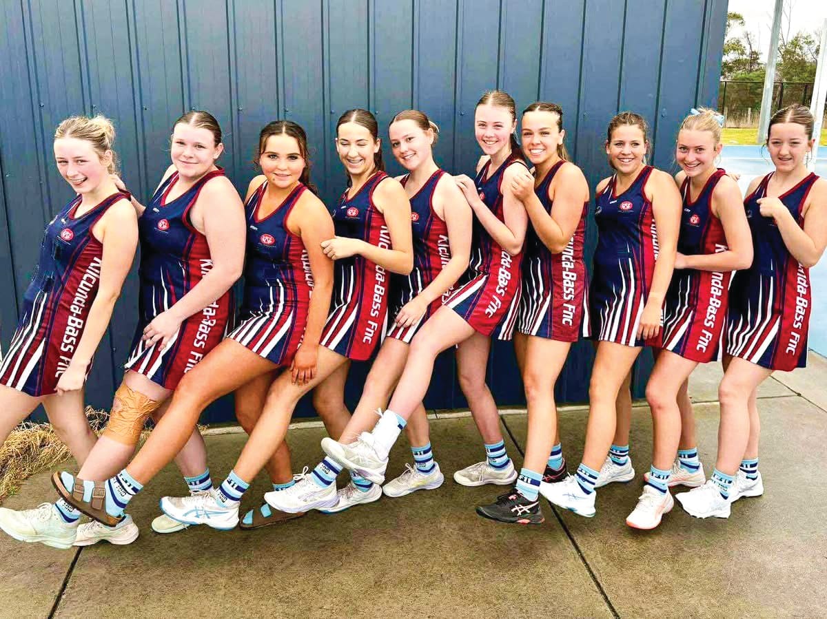 Kilcunda Bass netballers back the Big Freeze