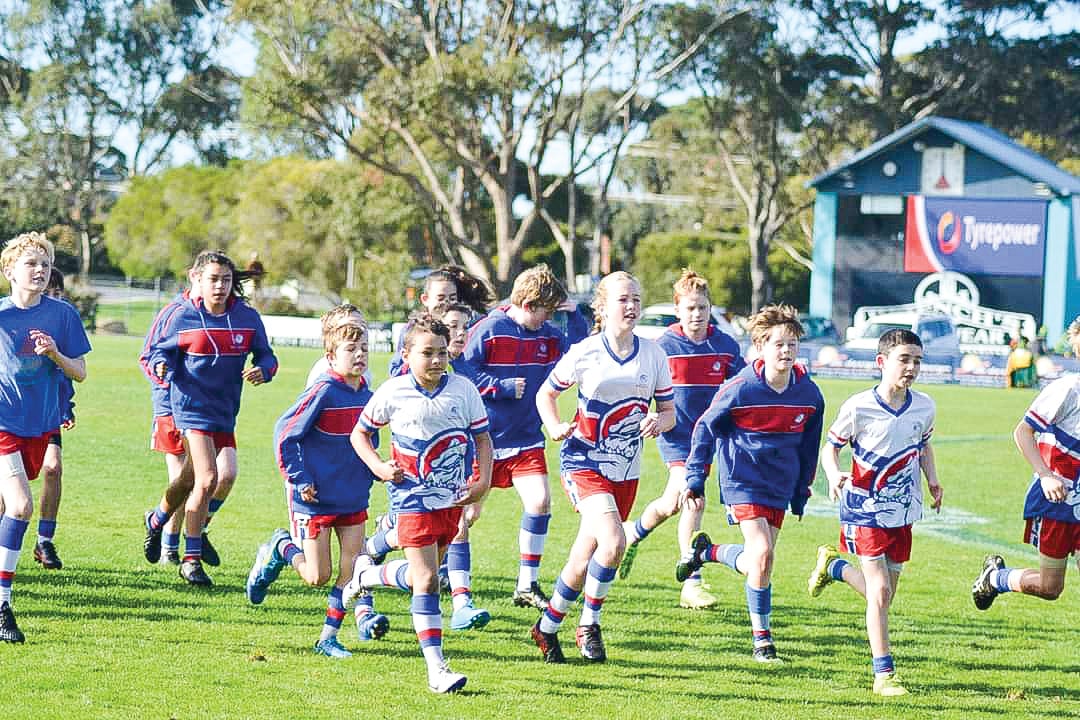 Under 12s Blue gave it all
