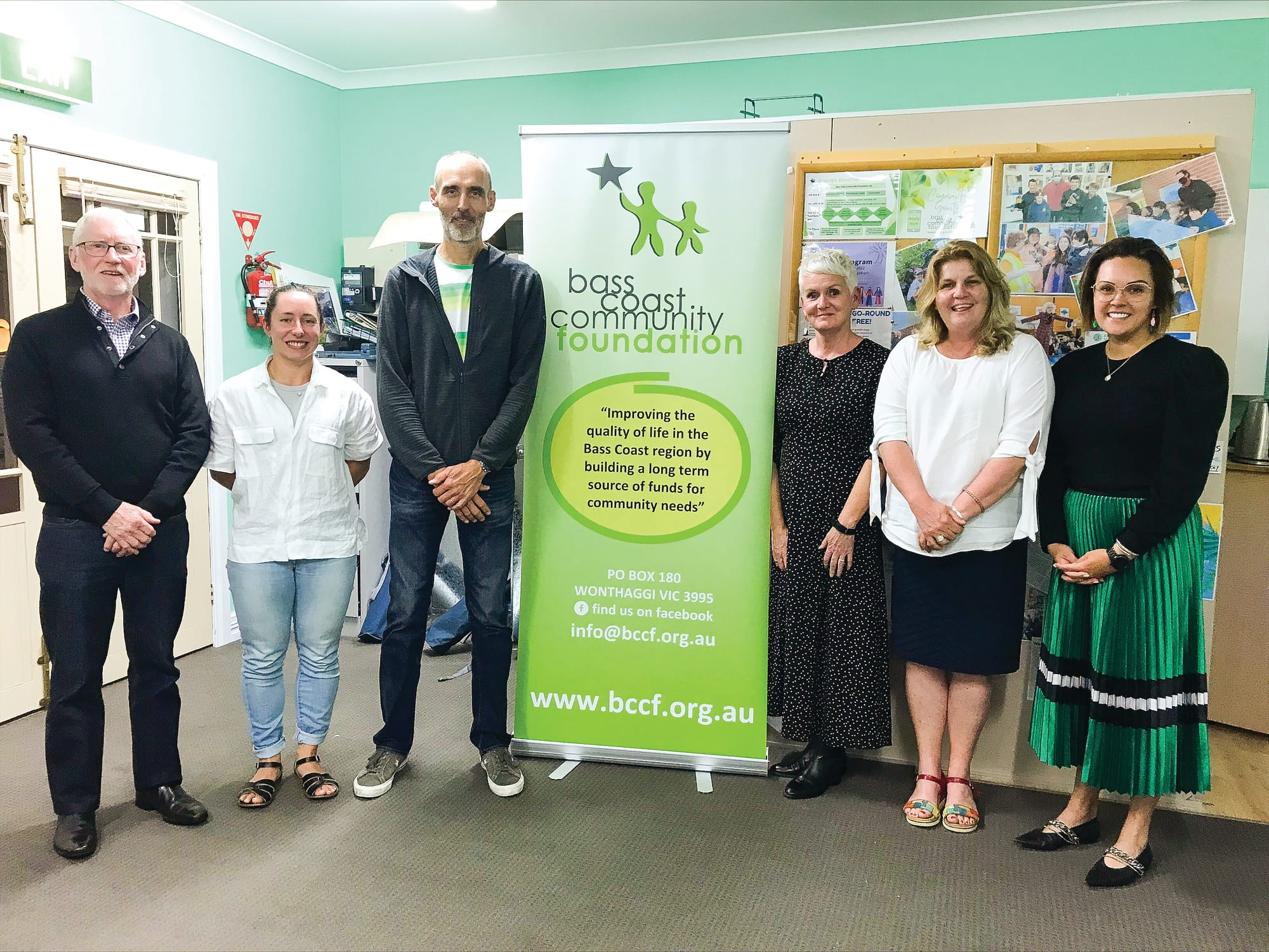 Foundation welcomes five new faces