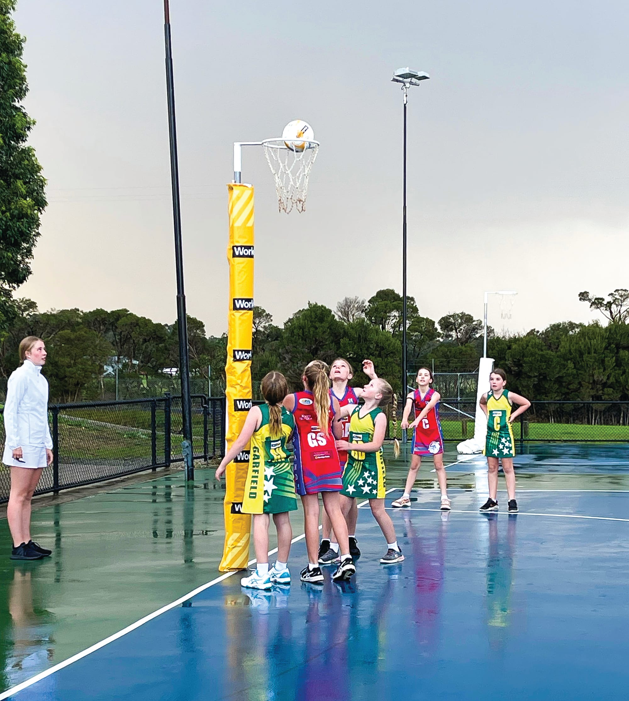 Amazing job U11 netballers