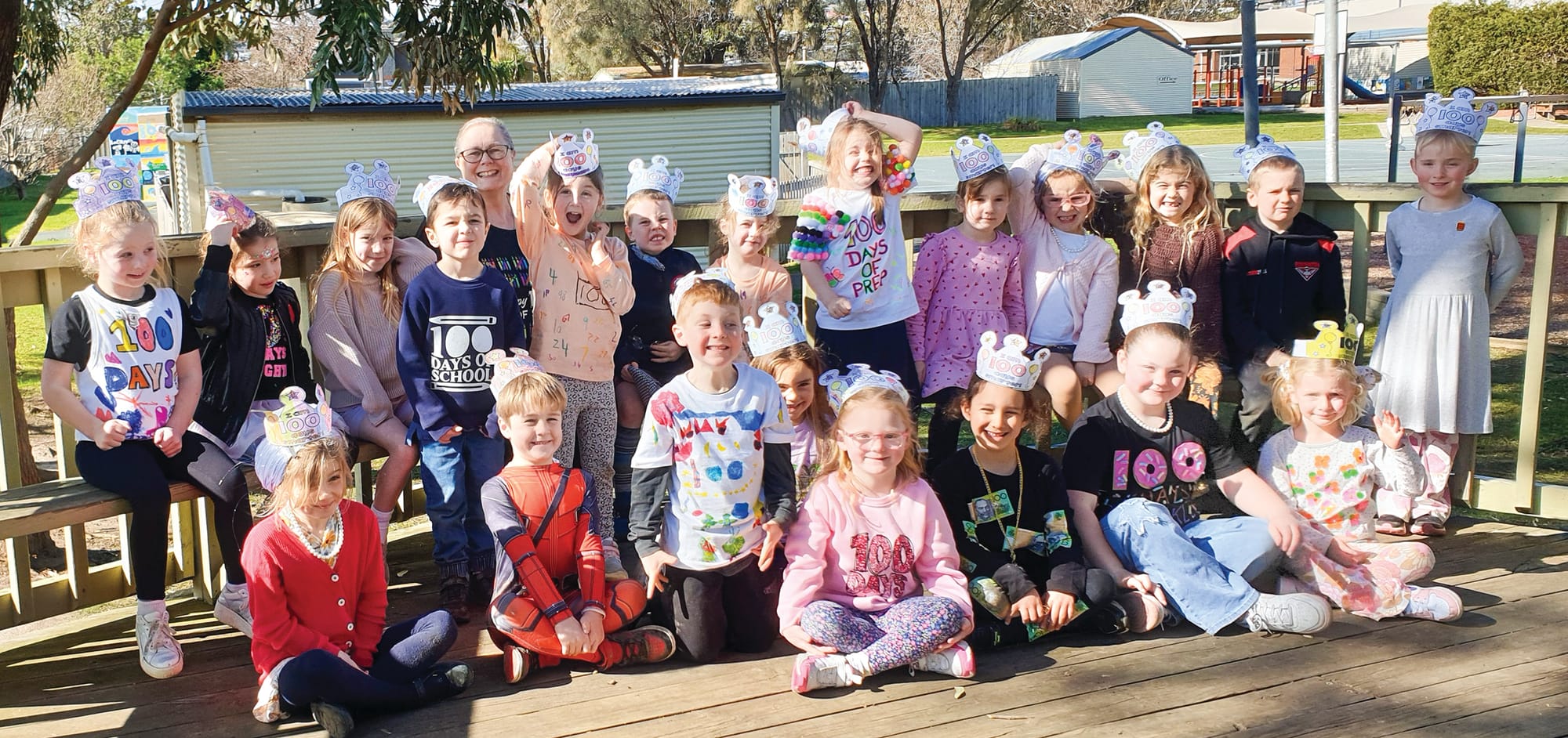 San Remo Primary on parade