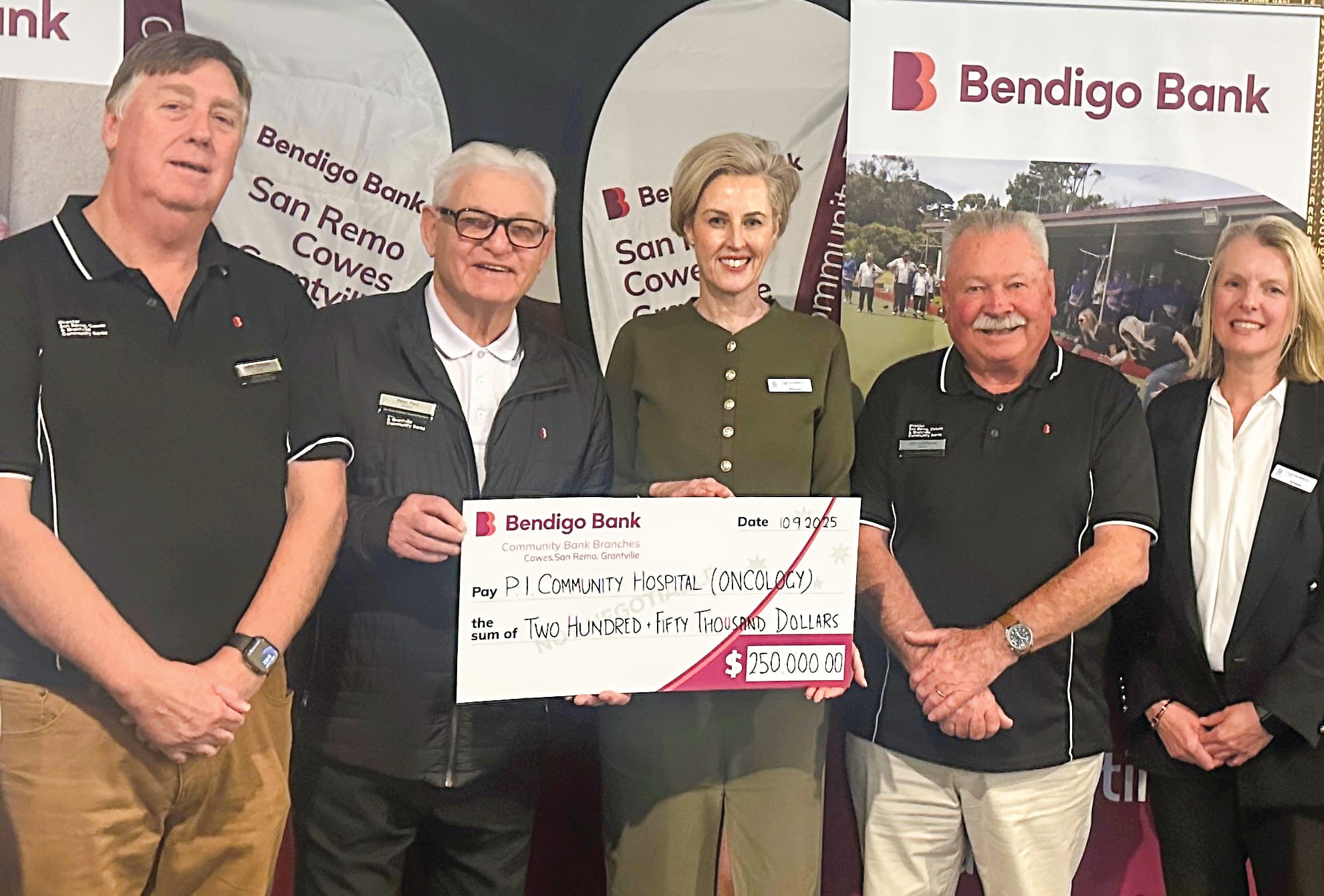 Extraordinary $250,000 boost for new Community Hospital