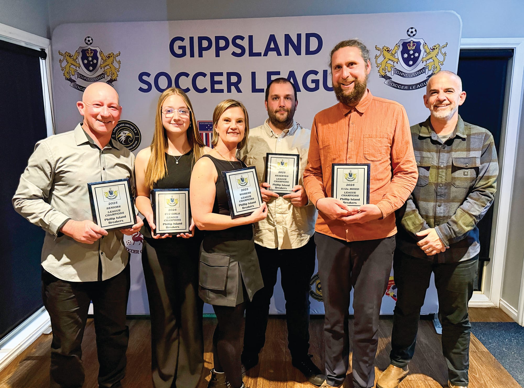 Gippsland Soccer League senior presentation night