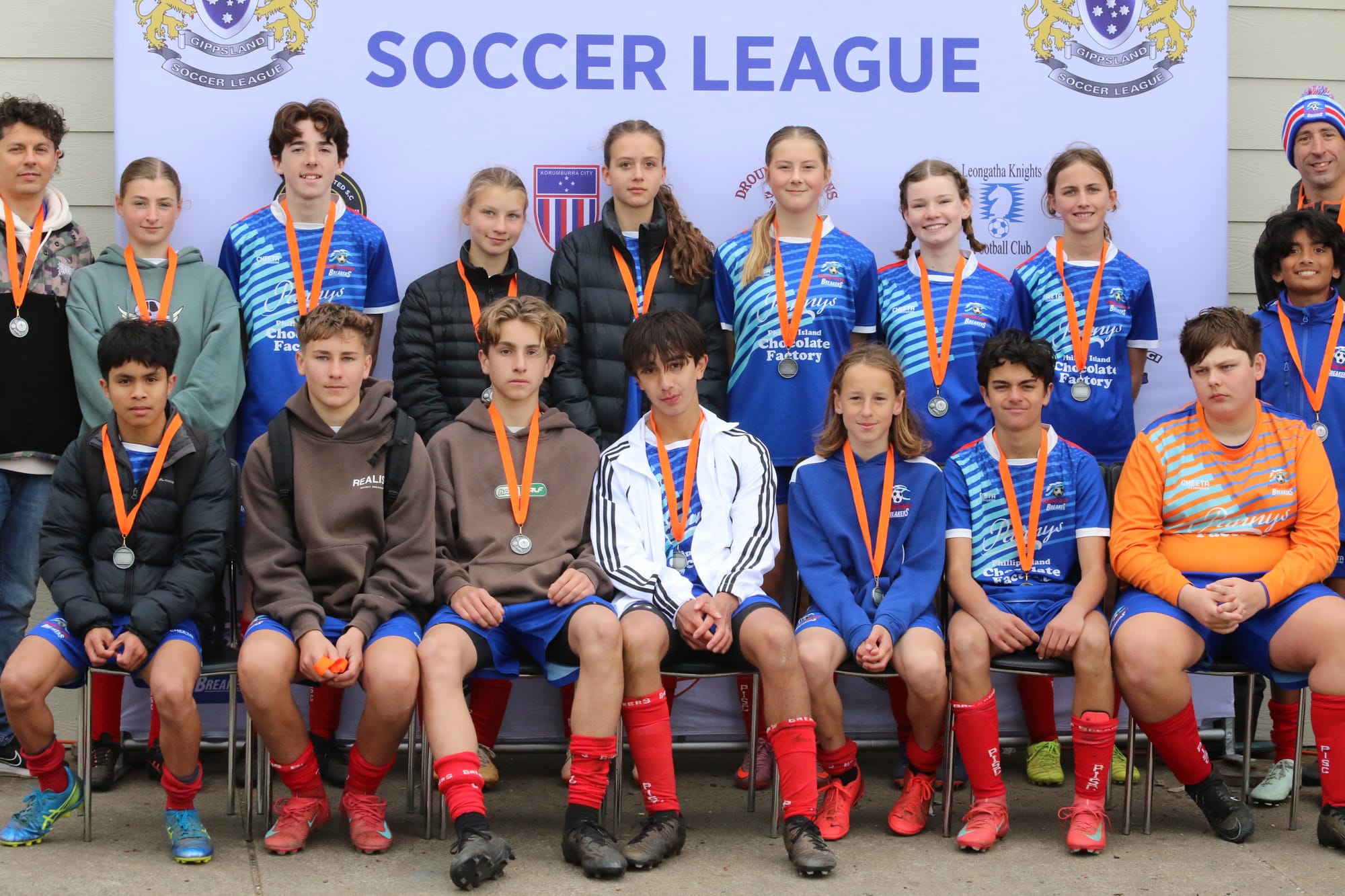 U14 Mixed team battled it out against Wonthaggi, unfortunately it wasn’t their day.