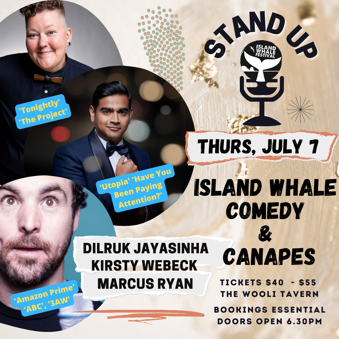 Island Whale - Comedy & Canapes