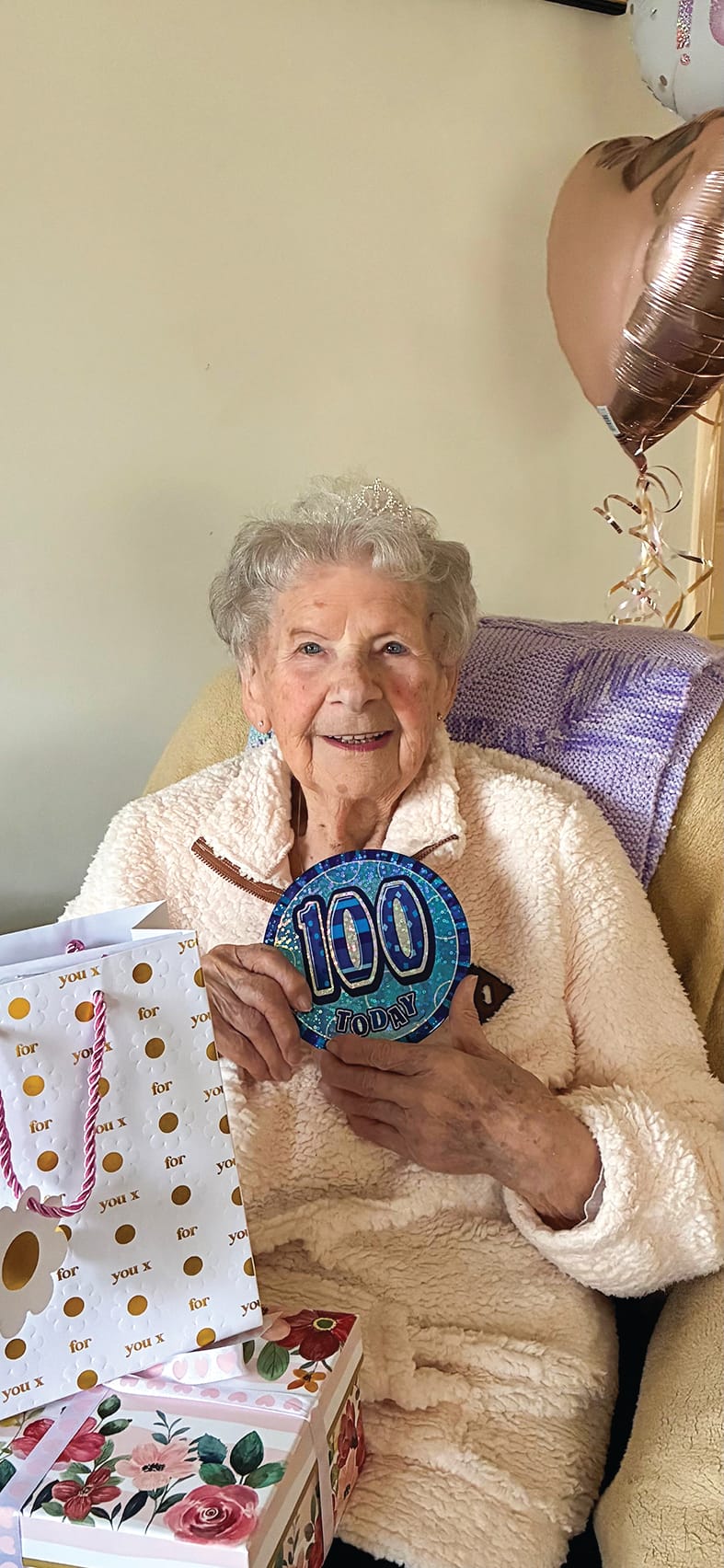 Happy 100 birthday for Joan