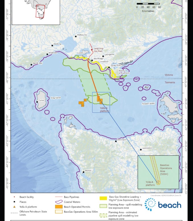 Beach Energy - Off shore gas consultation