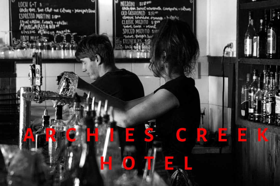 Archies Creek - What's on this week