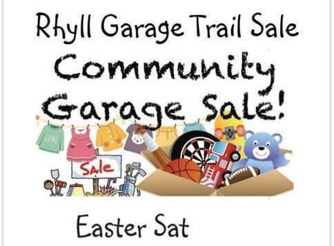 Rhyll garage trail sale