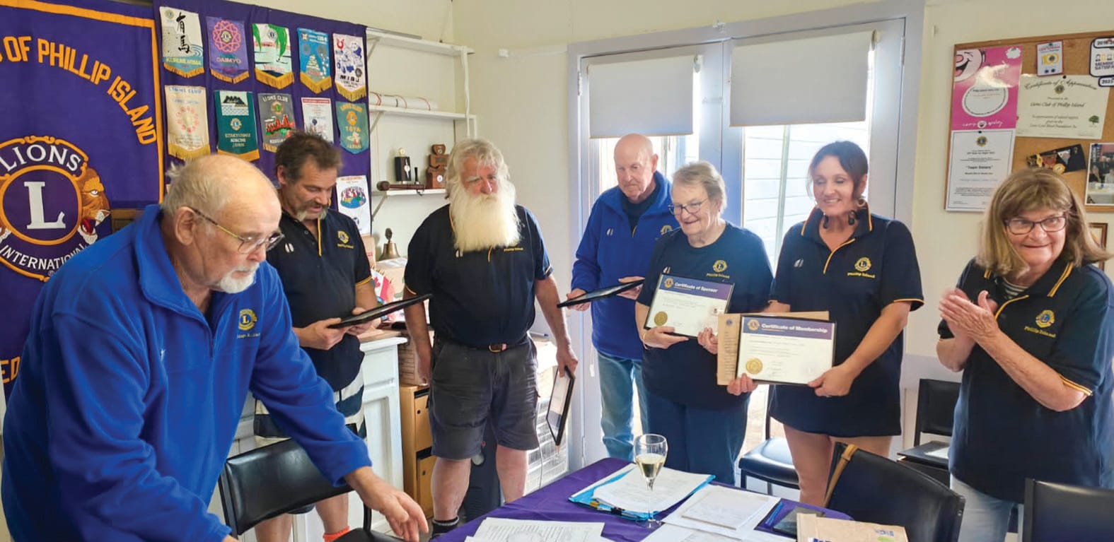 Lions welcomes new members