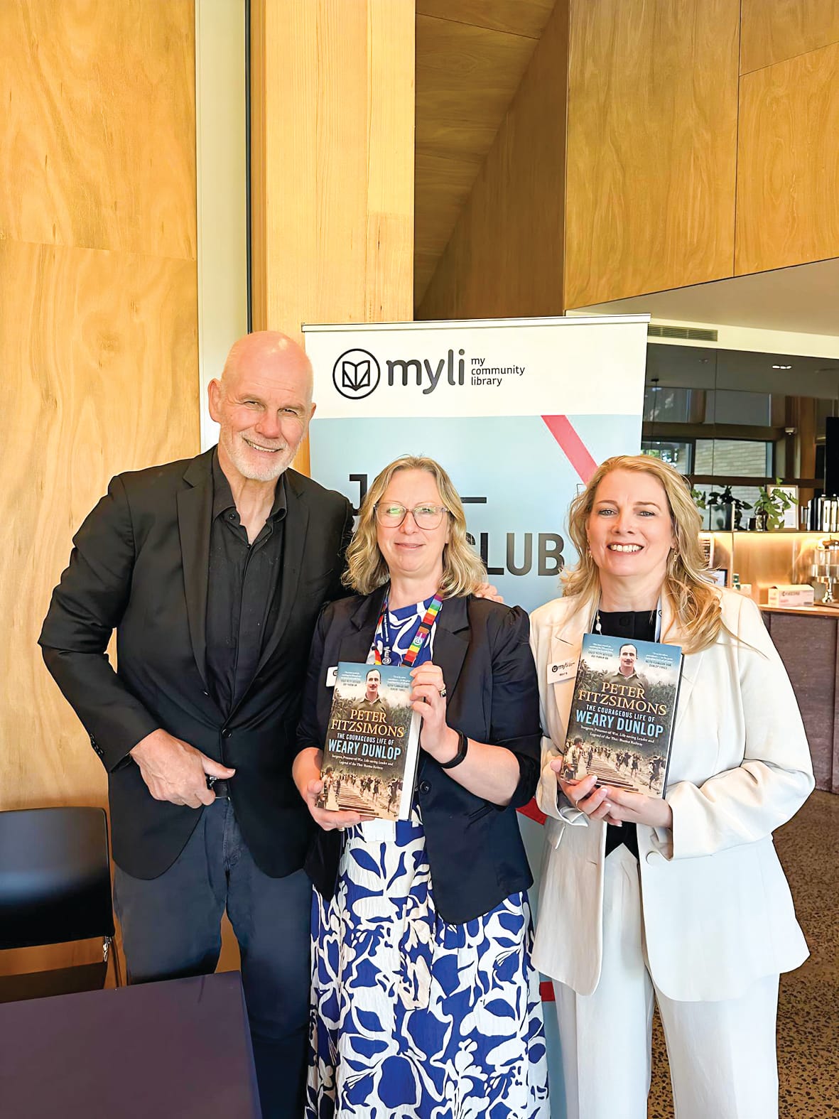 Peter FitzSimons reads at MYLI