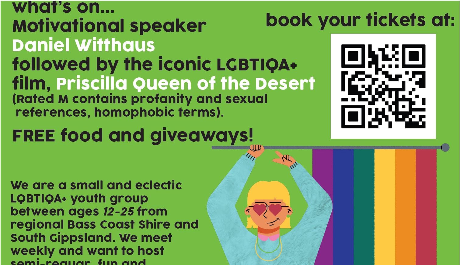 FREE fun, inclusive & inspiring event - Motivational speaker