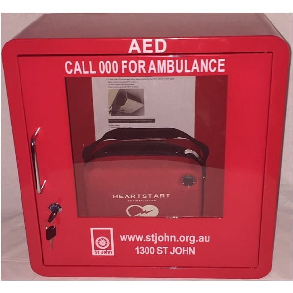 Call, push, shock session - AED training
