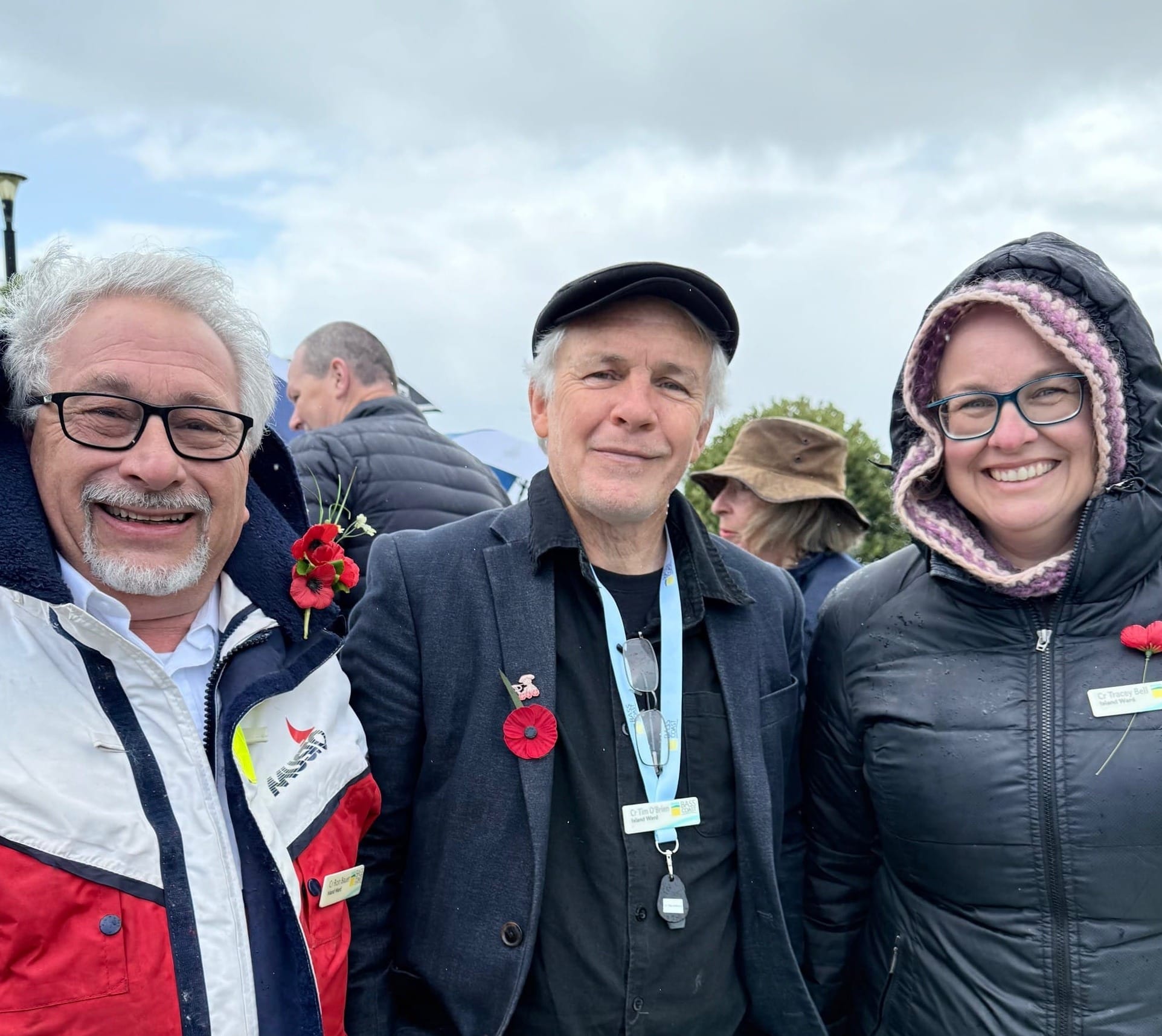 Rain does not dampen the dedication