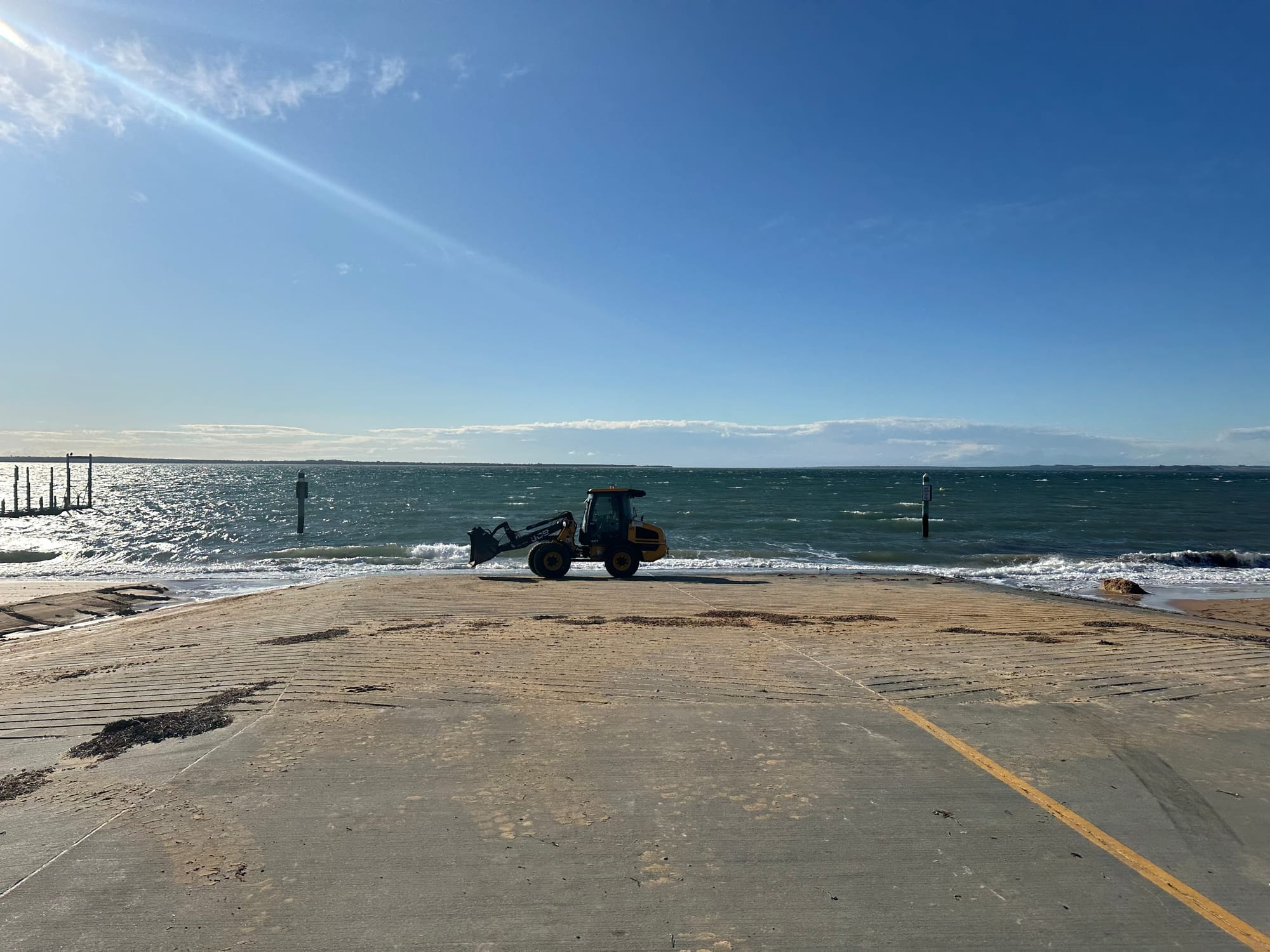 Boaties query Anderson boat ramp access