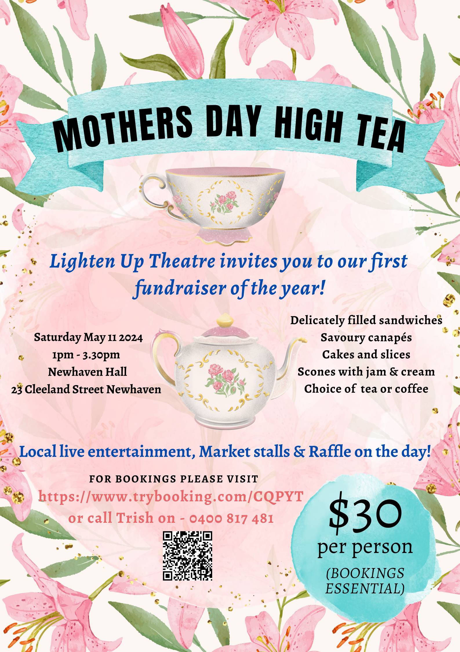 Mother's Day high tea