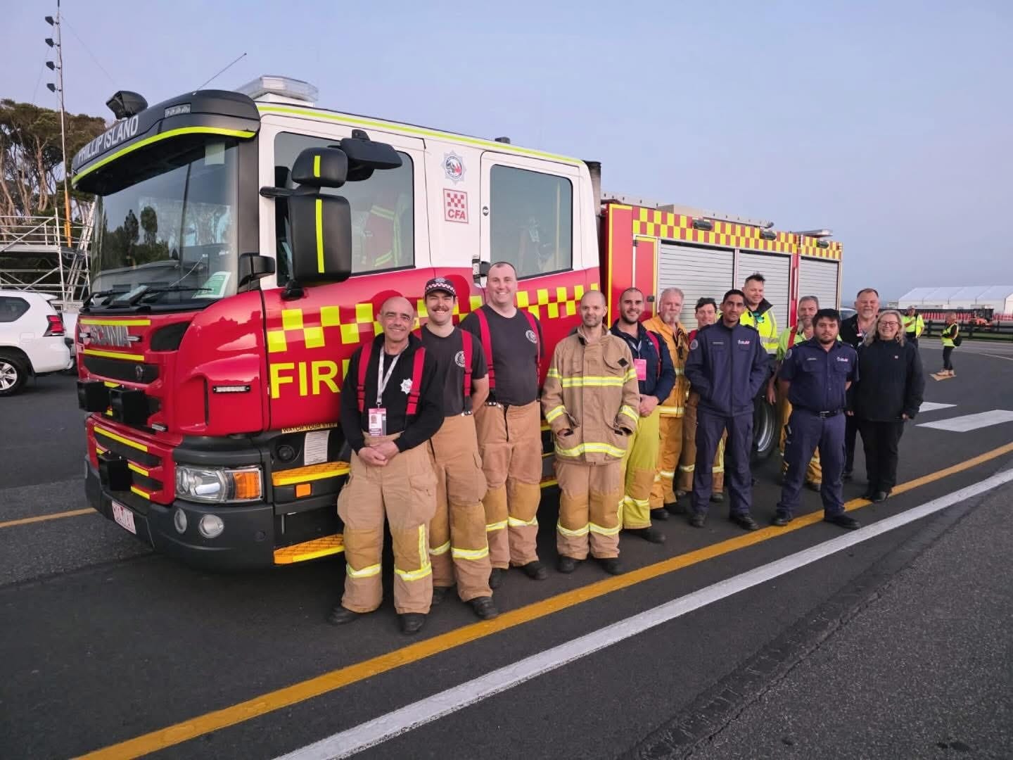 CFA keep community safe at Moto GP
