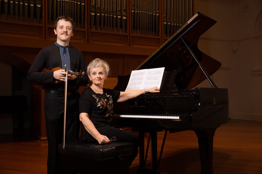 Violin and piano recital