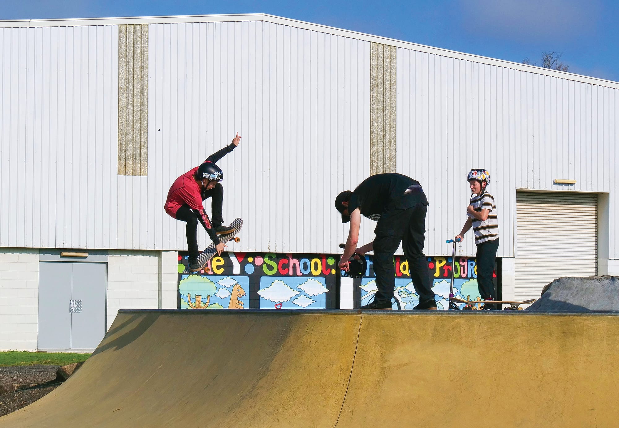 Skate, learn and connect day