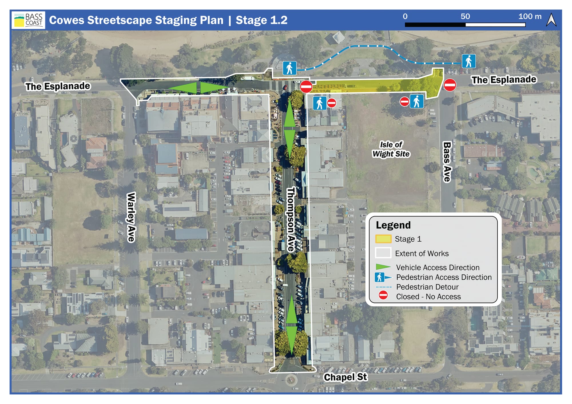 Cowes Streetscape work to recommence