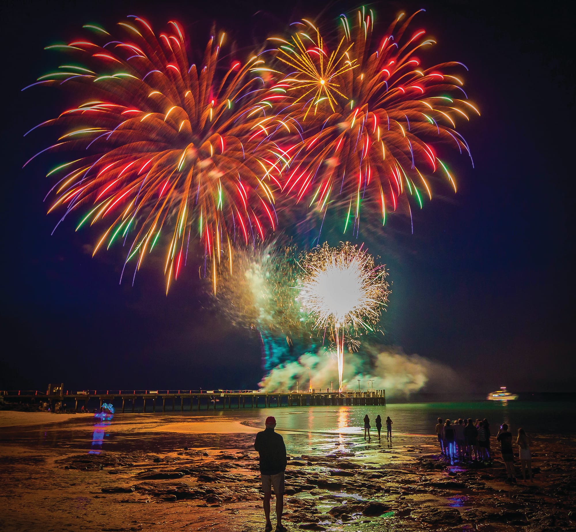 New Year's Eve Fireworks in Cowes