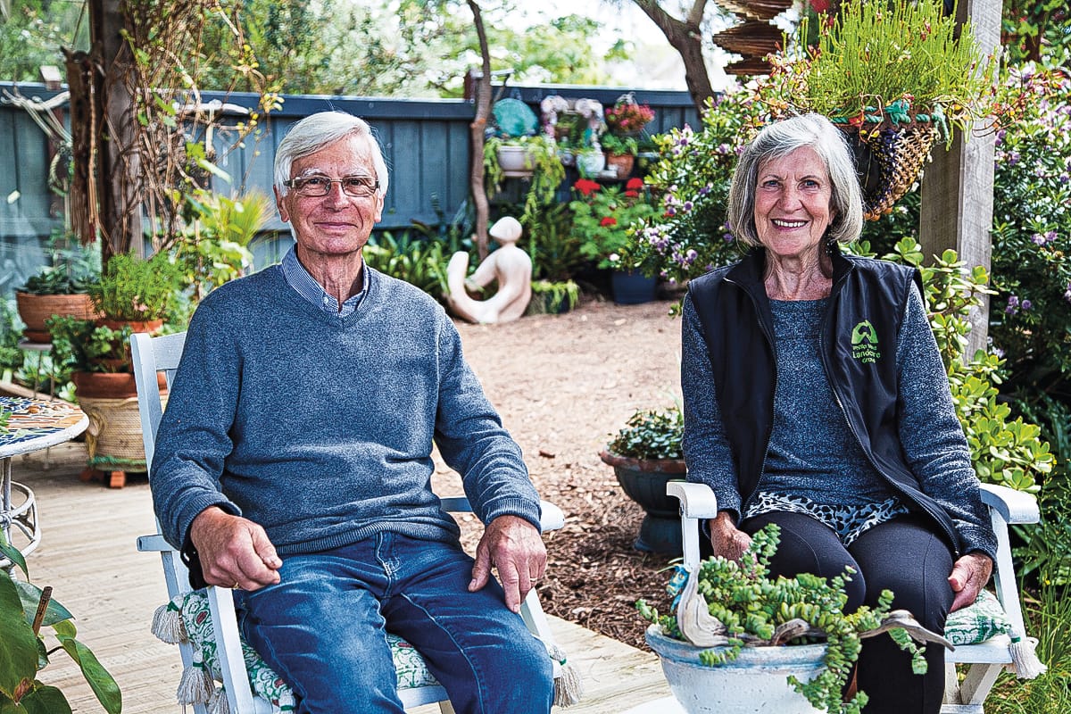 Forward thinking house and garden design