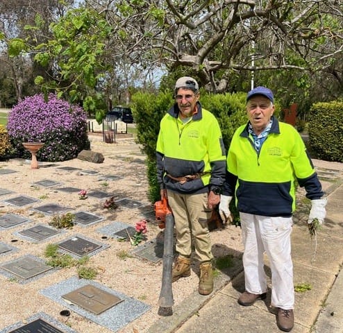 Keeping our cemetery safe and beautiful