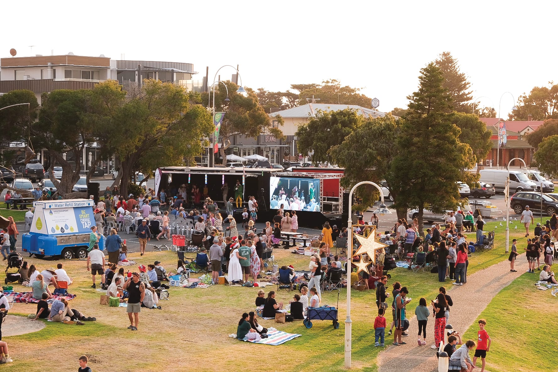 Carols on the San Remo foreshore