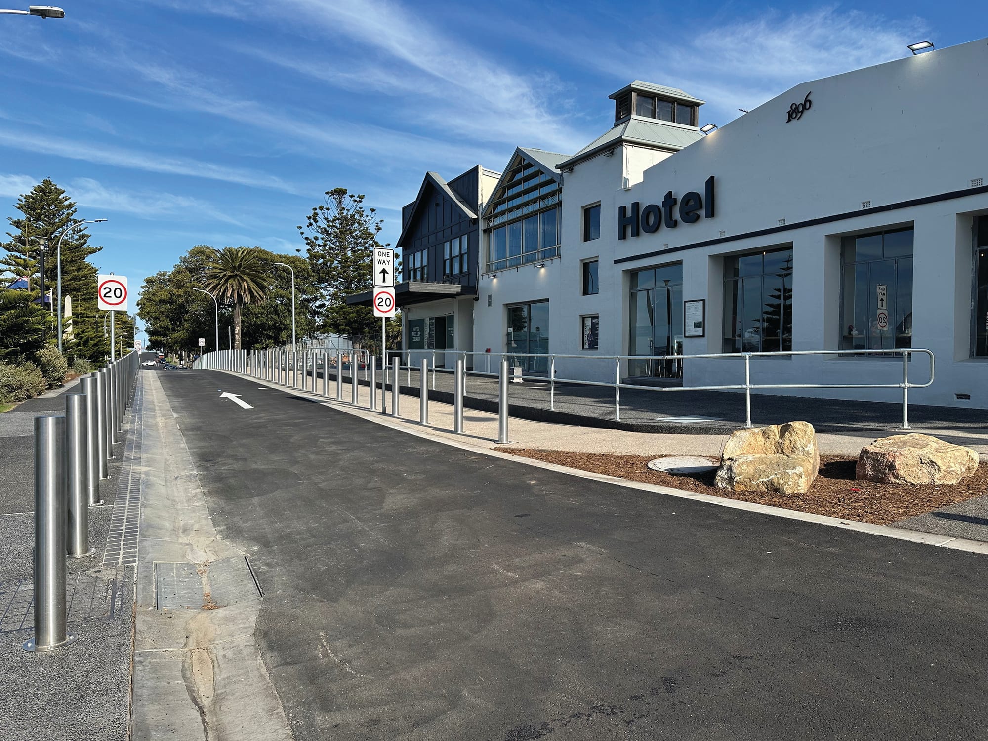 Esplanade open to traffic