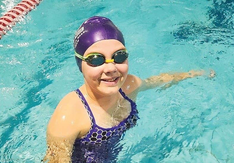 Amy's fourth Super Swim