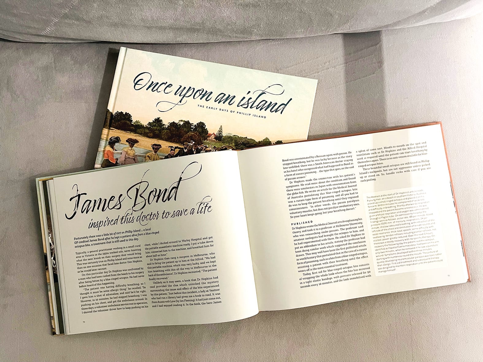 Island’s blue ring connection