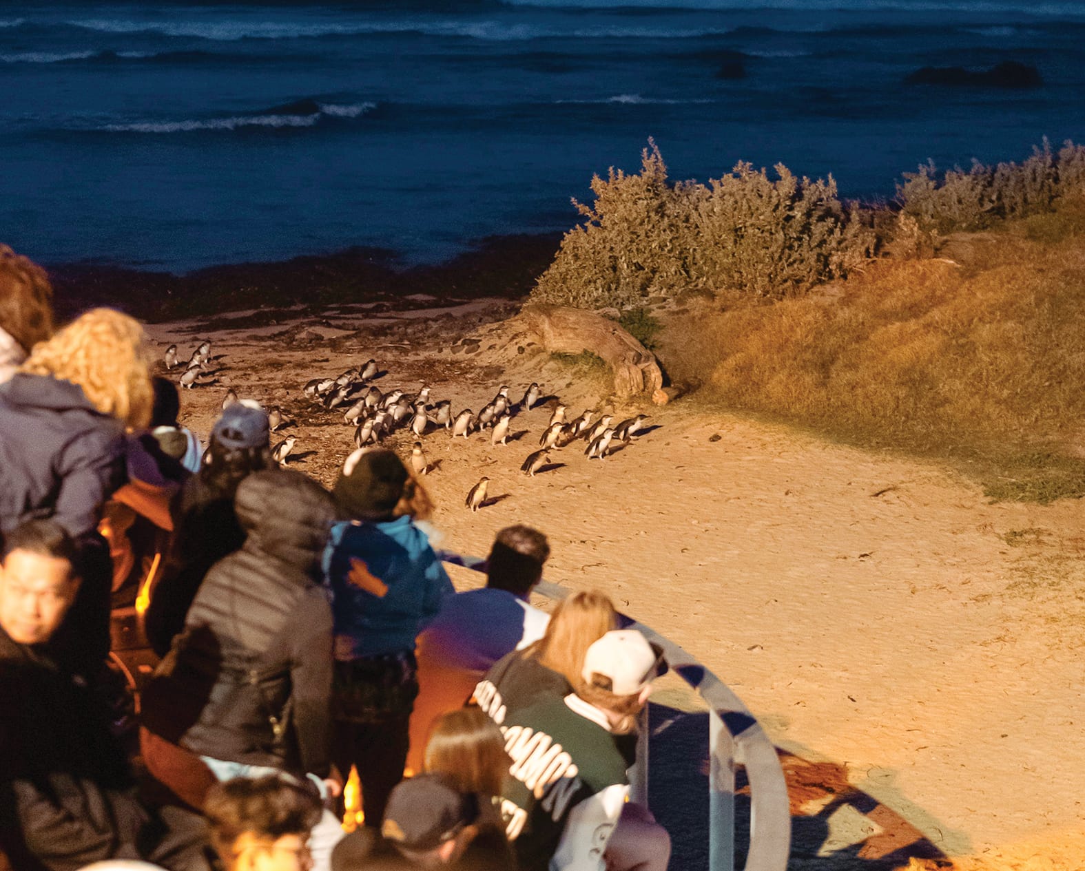 Holiday makers flock to the island