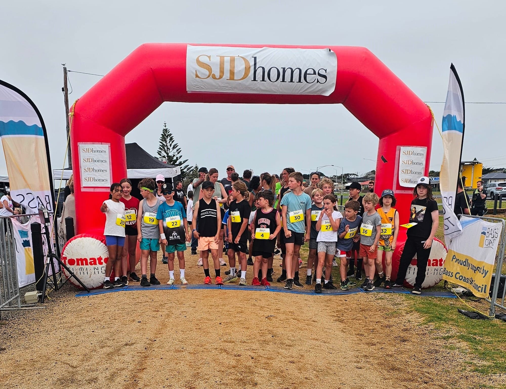 Wet weather does not dampen the spirits