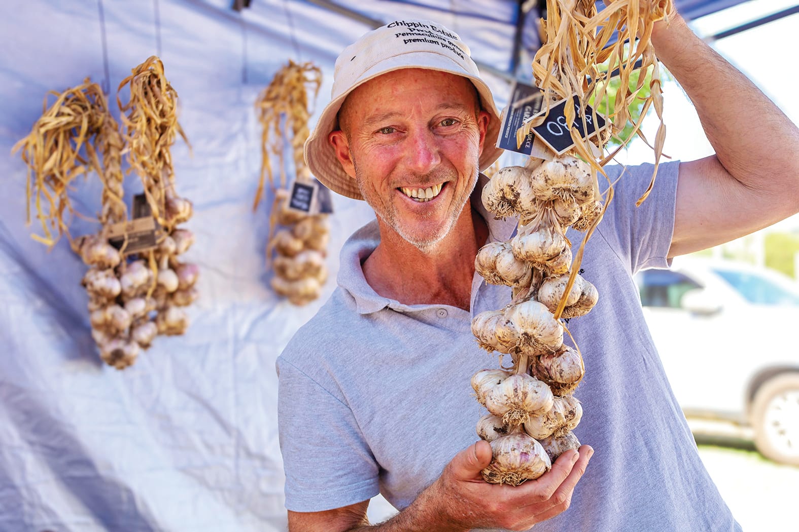 Festival celebrates garlic, from donuts to beer
